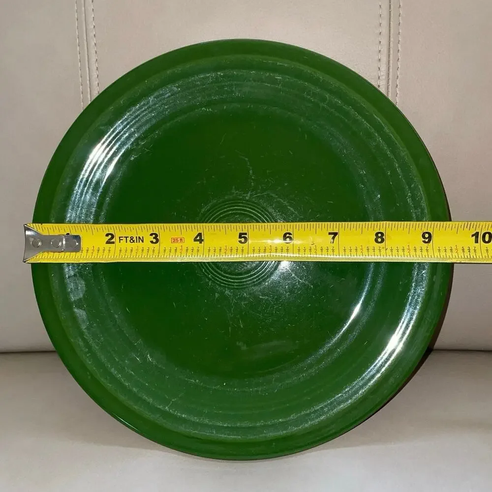 Vintage Fiestaware Forest Green Set: 9.5